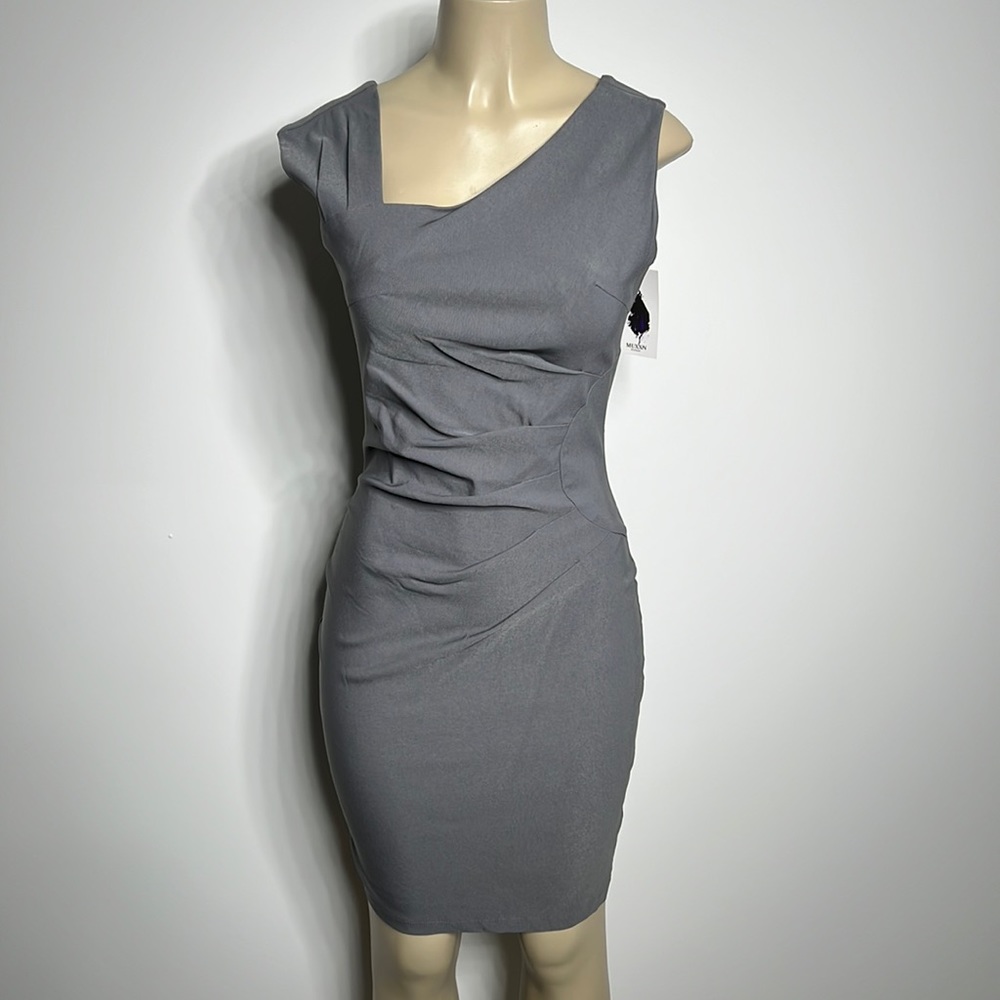 Muxxn medium grey bodycon